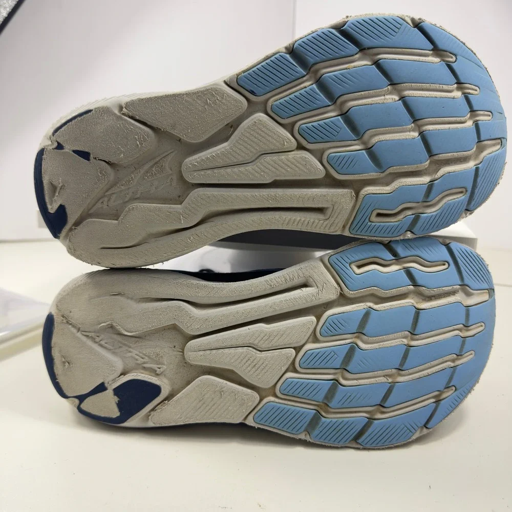 Altra Experience Flow Navy Blue Running Shoes Men's Size 10 Low Top Sneakers